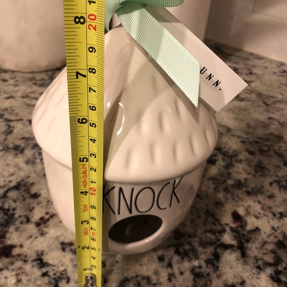 Rae Dunn KNOCK birdhouse - Picture 5 of 5